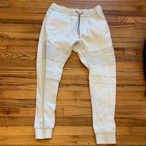 H&M White Joggers your size 36